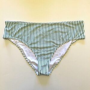 Cupshe Striped Bikini Bottom 4X